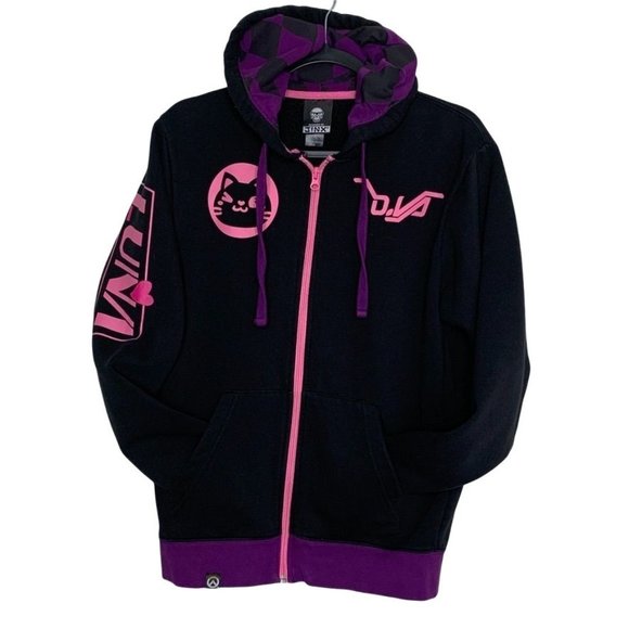 black cat dva hoodie